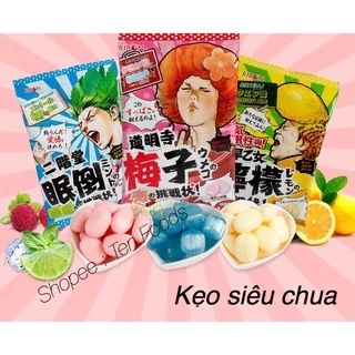 Kẹo Siêu Chua Ribon / Kẹo Mềm Siêu Chua Vị Mận / Ăn Vặt