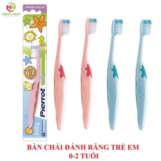 Bàn chải đánh răng siêu mềm cho trẻ em từ 0-2 tuổi PIERROT BABY/ Tây Ban Nha