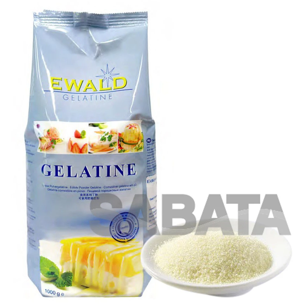 GELATINE BỘT EWALD 100g Túi Zip Trong