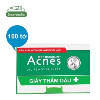 Giấy Thấm Dầu Acnes Oil Remover Paper (100 Tờ)