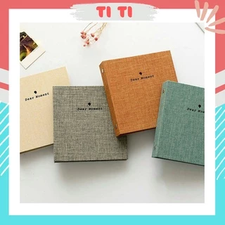 Album đựng ảnh 6x9, 9x13 bìa dạ Dear moment đựng được 50-100 tấm tại Tổng kho TiTi