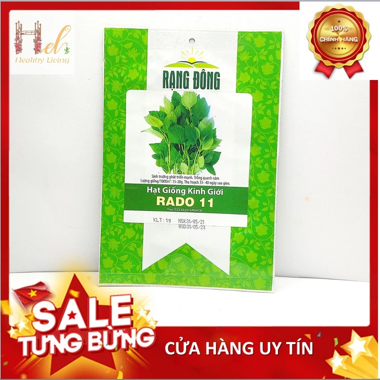 Hạt Giống Rau Kinh Giới Trồng Rau Xanh Rau Sạch Bằng Đất Sạch, Xơ Dừa Và Phân Bón Hữu Cơ