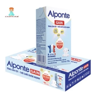 (Date mới) Sữa bột pha sẵn Alponte Gain 110ml/1 hộp (1 thùng có 48 hộp)