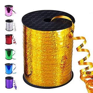 Cuộn dây ruy băng satin màu laser 250 yards dùng trang trí tiệc sinh nhật/đám cưới diy