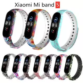 Dây Đeo Thay Thế Chất Liệu Silicon Màu Trơn Cho vòng đeo tay for Xiaomi Mi Band 5