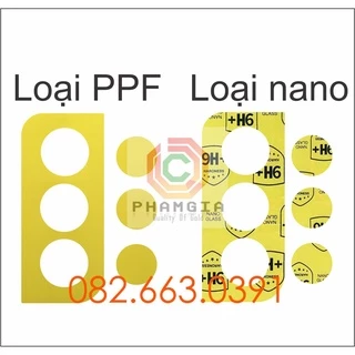 Cường lực camera Samsung S21 / S21 plus (S21+) ppf, nano trong suốt siêu bền