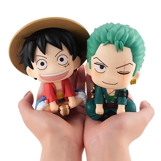 Set 4 Mô Hình Nhân Vật Phim Hoạt Hình One Piece 7cm