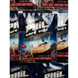 Cà phê hòa tan Wake-Up Phil Cafe Việt (hộp 15 gói x 16gr)