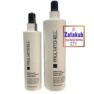 PAUL MITCHELL Keo xịt Paul Mitchell tạo kiểu cứng và sáng bóng Freeze and Shine Super Spray 250ml