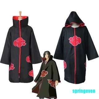 Áo Choàng Hóa Trang Nhân Vật Anime Akatsuki itachi Chất Lượng Cao