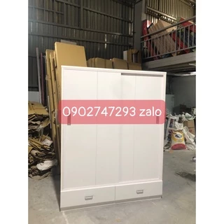 [TỦ ĐẸP GIÁ XƯỞNG] tủ áo quần kiểu cửa lùa cánh nối c1m8x1m4x50 sang trọng hiện đại freeship kv HCM