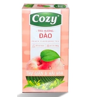 Trà cozy túi lọc hương Đào (25 túi/ mỗi túi 2g)