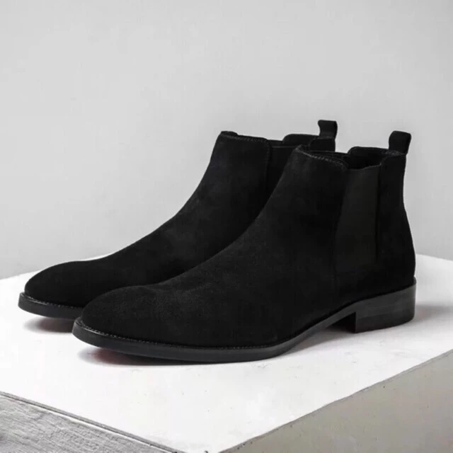 (Kèm Video 4 màu Lùi 1 size ) Boot nỉ chelsea boots kiểu dáng Hàn Quốc