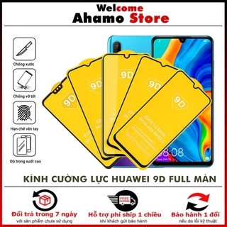 Kính cường lực huawei Nova 5T 3 3i 2i 3e 4e Y9 Prime 2019 Y9 2019 Y7 Pro 2019 Y7 Pro 2018 P30 Lite Full Màn Kính [9D]