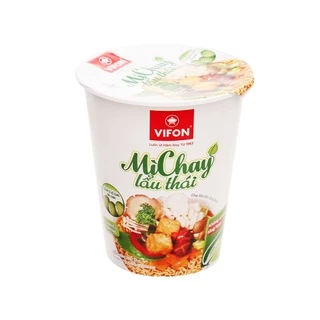 Thùng 24 ly Mì Chay Vifon lẩu thái ly 67g