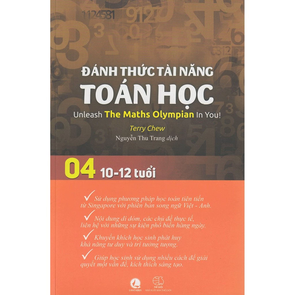 Sách - Đánh Thức Tài Năng Toán Học - Tập 4 (10-12 Tuổi) - Unleash The Maths Olympian I