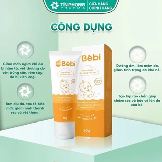 Kem Bebi Đa Năng_Giảm Ngứa_Hăm Tã_An Toàn Cho Trẻ Sơ Sinh Tub 20g