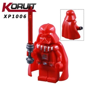 Minifigures  Mẫu Nhân Vật Darth Vader Phiên Bản Màu Đỏ XP1006