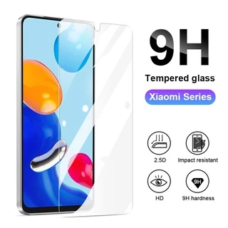 Kính cường lực cho Xiaomi Mi Redmi Note 13 12 7 8 9 10 11 11S 10S 9S 9A 9C 10C Poco X5 Pro C40 X4 X3 NFC F5 F4 F3 M5 M4 M3 11T 9T 10T 11 12 Lite