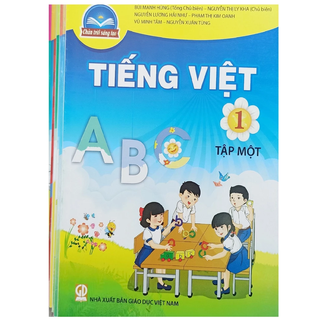 Sách - Trọn bộ 9 cuốn sách giáo khoa lớp 1 (Chân trời sáng tạo)