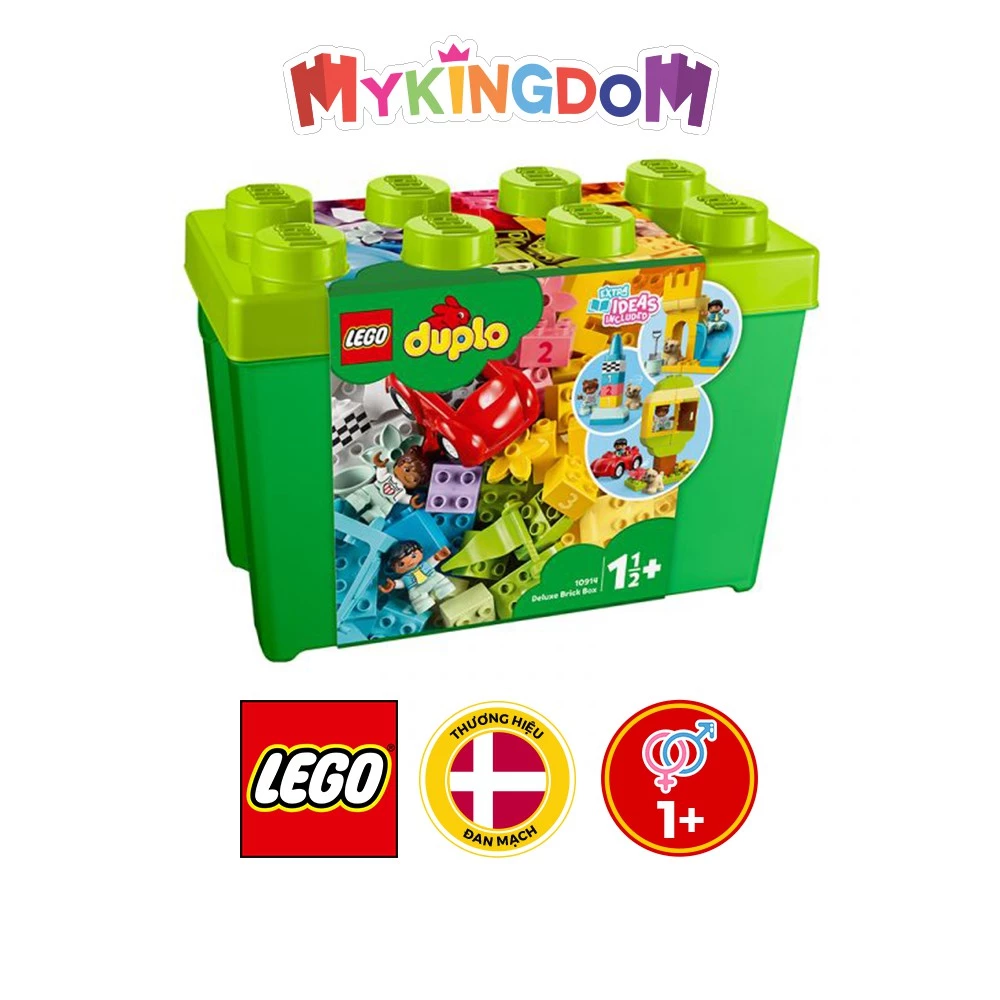 LEGO® DUPLO® 10914 Thùng Gạch Sáng Tạo - 85 chi tiết