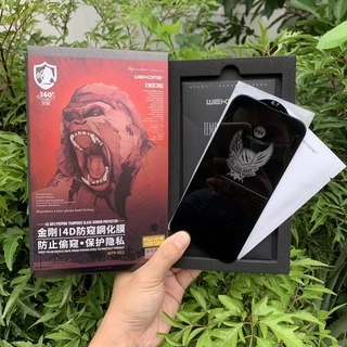 Kính Cường Lực KingKong Chống Nhìn Trộm Dành Cho iPhone X --> iPhone 15ProMax