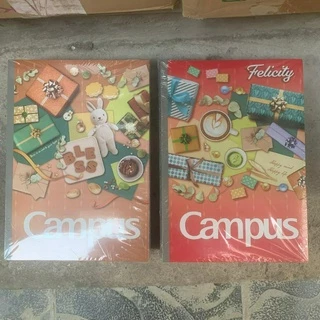 [MẪU MỚI 2023] Vở kẻ ngang Campus Gift 2 120 trang