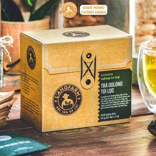 Trà oolong túi lọc L'angfarm, hộp 25 tép Được chế biến từ nguyên liệu tự nhiên, hương vị thơm ngon.