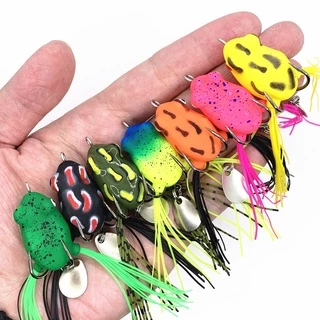 mồi giả Mồi Câu Cá Giả Hình Con Ếch 2.5cm / 3g Super Frog Lure Mồi giả câu cá lóc/SoftFrog/Fishing Lure