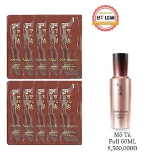 [ MỚI ] Combo 30 gói Tinh chất chống lão hoá thông đỏ Sulwhasoo Timetreasure Renovating Serum