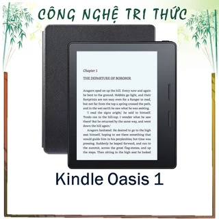 Máy đọc sách Kindle Oasis 1 kèm bao da chính hãng