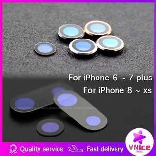 Kính bảo vệ camera sau chất lượng cao cho iPhone 7 Plus 6 6s 8 + X XS Max XR