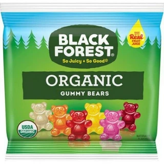 [ Date 1/25 ] Gói Kẹo Dẻo Organic Gummy Bear BLACK FOREST 23g x 10 gói