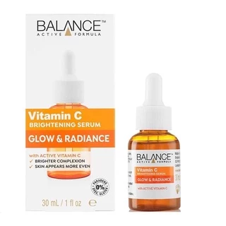 Serum Vitamin C Balance Trắng Da, Mờ Thâm Balance Active Formula Vitamin C Brightening 30ml Mỹ phẩm Mỹ Ái