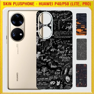 Dán Skin cho mặt sau Huawei P40, P40 Lite, P40 Pro, P50, P50 Pro nhiều mẫu hot, độc lạ