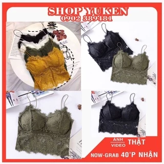 ♥️ Áo Lót Nữ ♥️ Áo bra ren cao cấp croptop dây mảnh siêu xinh bralette dây mảnh