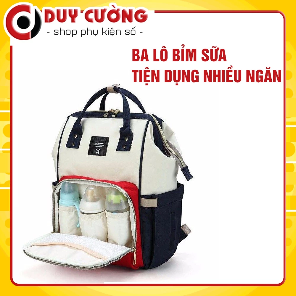 Balo đựng đồ bỉm sữa Living Traveling nhiều ngăn tiện dụng cho mẹ và bé dã ngoại du lịch