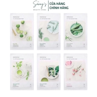 Mặt nạ giấy dưỡng ẩm,dưỡng da Hàn Quốc innisfree My Real Squeeze Mask 20ml, đủ 18 vị - SANNY'S