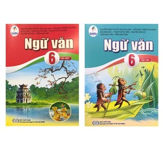 Sách Combo Ngữ Văn lớp 6 cánh diều ( 2 tập ) + Bán kèm 1 quyển bé tập tô màu 15k