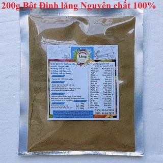 Bột Đinh lăng 200g có giấy VSATTP và ĐKKD nguyên chất thiên nhiên 100%