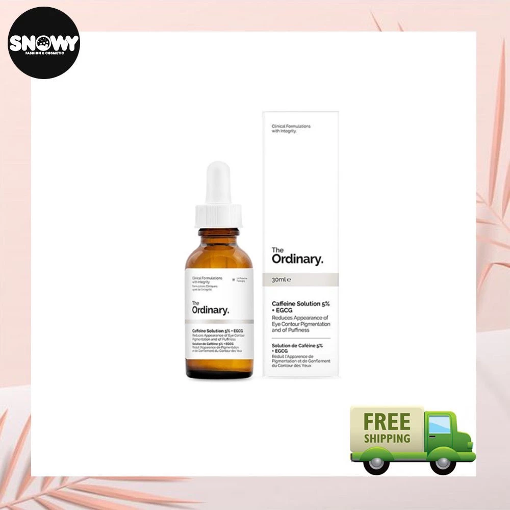 Serum dưỡng mắt, giảm quầng thâm - Caffeine Solution 5% + EGCG – The Ordinary