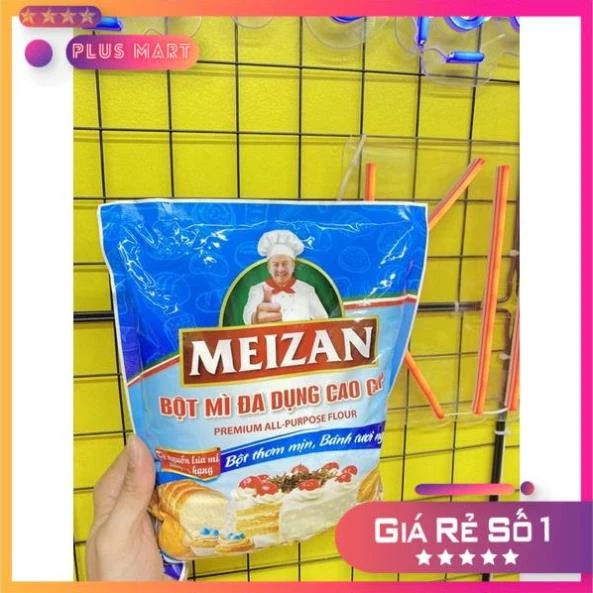 Bột mì đa dụng Meizan cao cấp túi 1kg