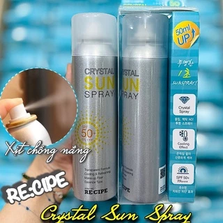 Xịt Chống Nắng Crystal Sun Spray SPF 50+ PA+++ 150ml