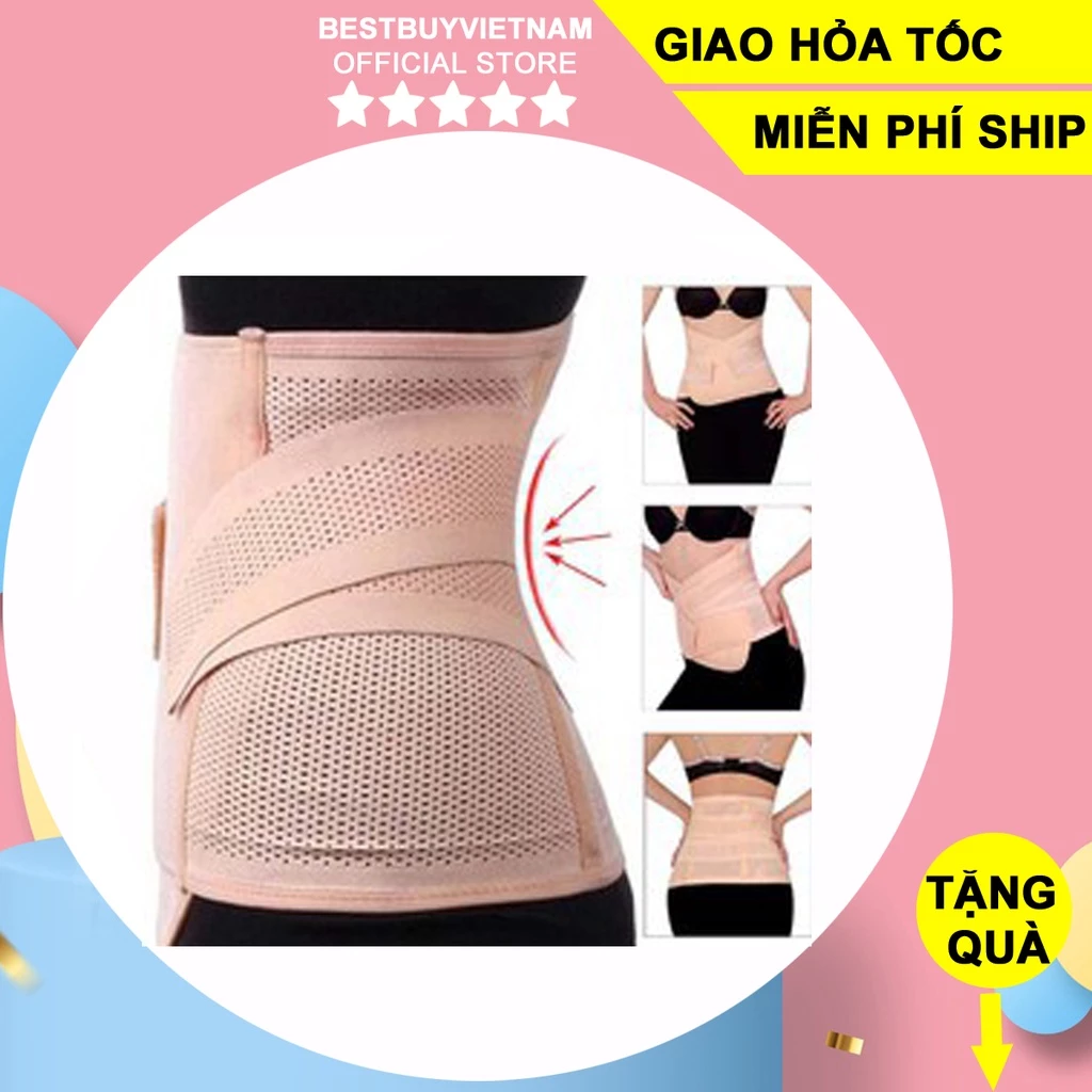 Đai nịt bụng 💖FREESHIP💖 Đai nịt giảm eo sau sinh cho mẹ