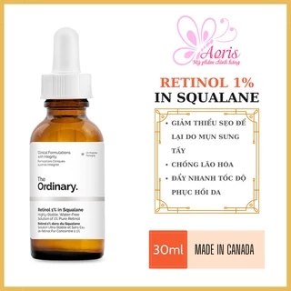 [CANADA- Full Bill] The Ordinary Retinol 1% In Squalane - Tinh Chất ngăn ngừa lão hóa, giảm mụn The Ordianry 30ml