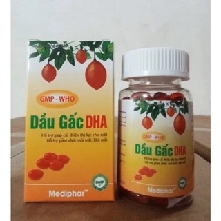 Dầu gấc DHA đẹp da chống lão hóa, nhức mắt ,khô mắt, mỏi mắt