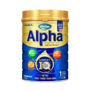 Sữa bột Dielac Alpha Gold 1 800g (cho trẻ từ 0 - 6 tháng tuổi)
