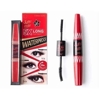 Mascara Sivanna Super 5x nối mi 2 đầu Thái Lan