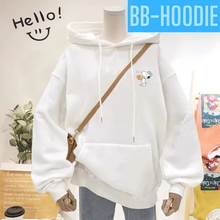 ÁO HOODIE NỈ UNISEX IN CÚN BÓNG CHÀY CỰC ĐẸP FORM NAM NỮ NHIỀU MÀU