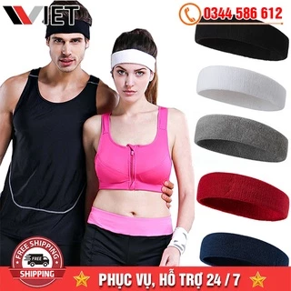 Băng Đô Thể Thao Giá Rẻ Thấm Chặn Mồ Hôi Đầu Dùng Cho Tập Gym, Chạy Bộ, Bóng Rổ, Bóng Chuyền Tennis